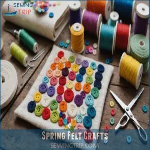 Spring Felt Crafts