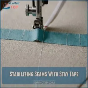 Stabilizing Seams With Stay Tape