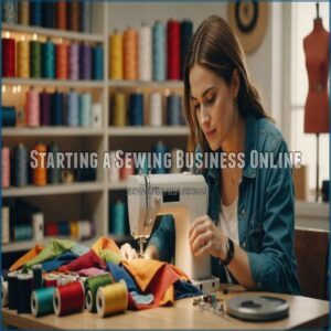 Starting a Sewing Business Online