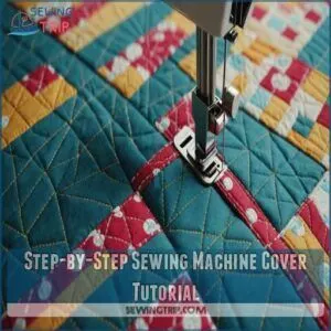 Step-by-Step Sewing Machine Cover Tutorial