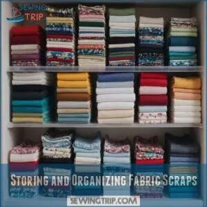 Storing and Organizing Fabric Scraps