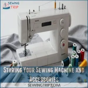 Storing Your Sewing Machine and Accessories