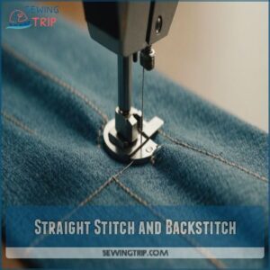 Straight Stitch and Backstitch