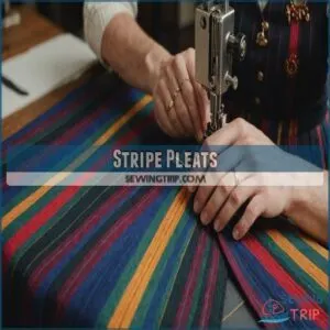 Stripe Pleats