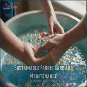 Sustainable Fabric Care and Maintenance