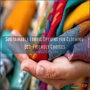 sustainable fabric options for clothing