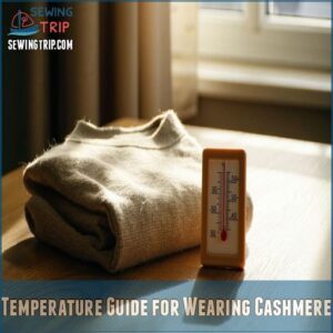 Temperature Guide for Wearing Cashmere