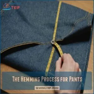 The Hemming Process for Pants