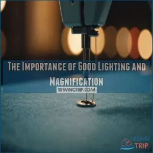 The Importance of Good Lighting and Magnification