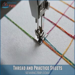 Thread and Practice Sheets