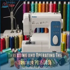 Threading and Operating The Brother PQ1500SL