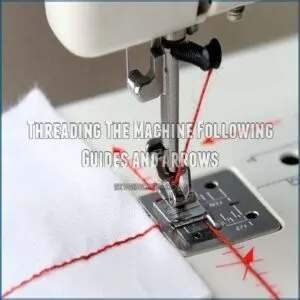 Threading The Machine Following Guides and Arrows