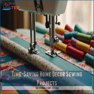 Time-Saving Home Decor Sewing Projects