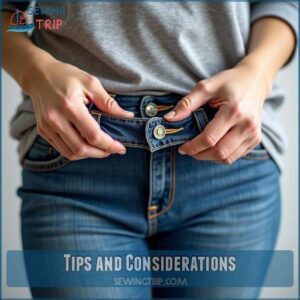 Tips and Considerations