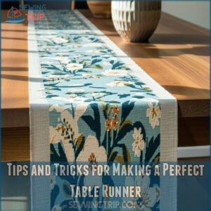 Tips and Tricks for Making a Perfect Table Runner