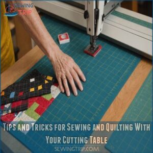 Tips and Tricks for Sewing and Quilting With Your Cutting Table