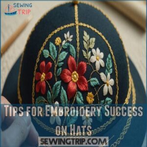 Tips for Embroidery Success on Hats