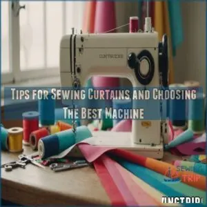 Tips for Sewing Curtains and Choosing The Best Machine