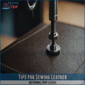 Tips for Sewing Leather