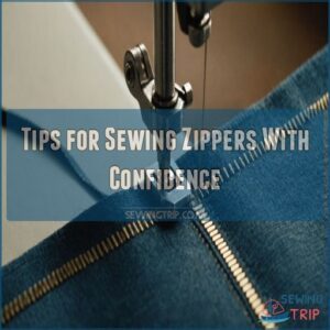 Tips for Sewing Zippers With Confidence