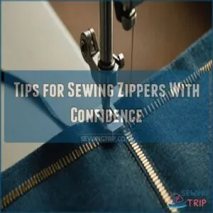 Tips for Sewing Zippers With Confidence