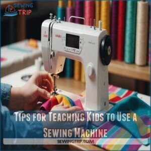 Tips for Teaching Kids to Use a Sewing Machine Tips for Teaching Kids to Use a Sewing Machine