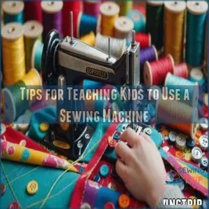 Tips for Teaching Kids to Use a Sewing Machine