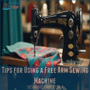 Tips for Using a Free Arm Sewing Machine Tips for Using a Free Arm Sewing Machine
