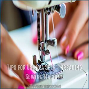 Tips for Using a Self-Threading Sewing Machine