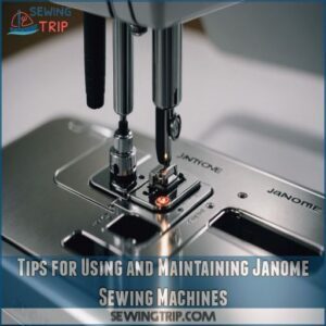 Tips for Using and Maintaining Janome Sewing Machines