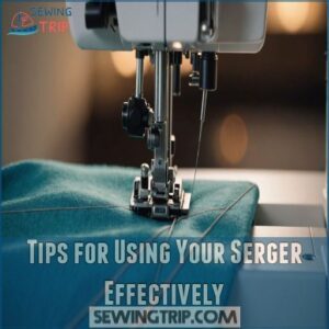 Tips for Using Your Serger Effectively