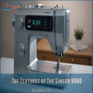 Top Features of The Singer 9960