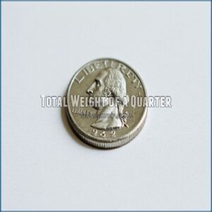 Total Weight of a Quarter