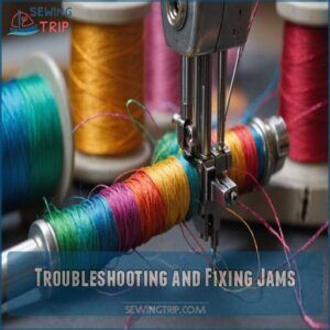 Troubleshooting and Fixing Jams Troubleshooting and Fixing Jams