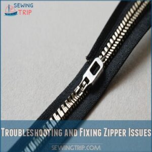 Troubleshooting and Fixing Zipper Issues