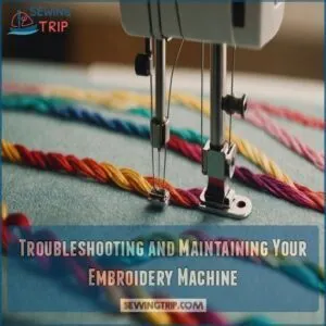 Troubleshooting and Maintaining Your Embroidery Machine