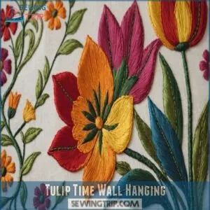 Tulip Time Wall Hanging