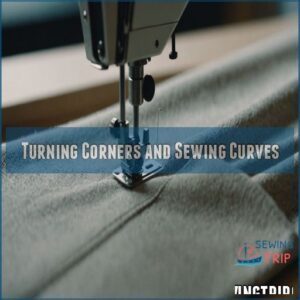 Turning Corners and Sewing Curves