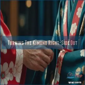 Turning The Kimono Right-Side Out