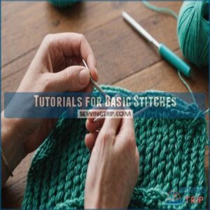 Tutorials for Basic Stitches