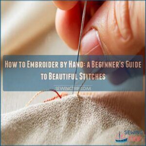 tutorialshow to embroider by hand tutorialshow to embroider by hand