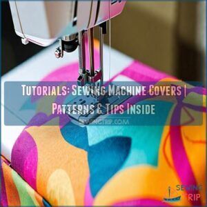Tutorials: Sewing Machine Covers | Patterns & Tips Inside 14 tutorialssewing machine covers