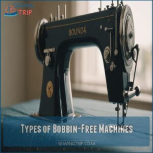 Types of Bobbin-Free Machines