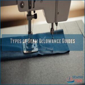 Types of Seam Allowance Guides Types of Seam Allowance Guides