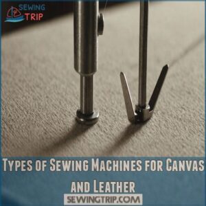 Types of Sewing Machines for Canvas and Leather