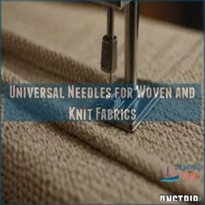 Universal Needles for Woven and Knit Fabrics