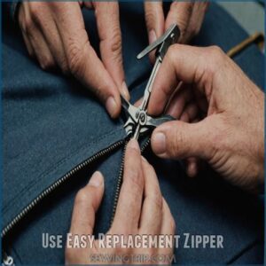 Use Easy Replacement Zipper