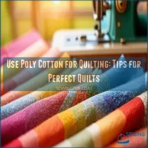 use poly cotton for quilting