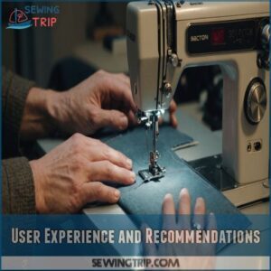 User Experience and Recommendations