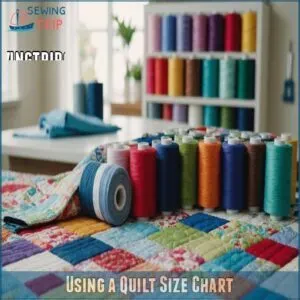 Using a Quilt Size Chart